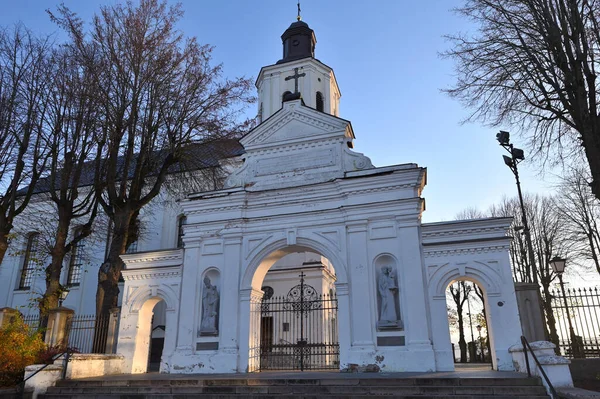 Telsiai Lituânia Outubro 2022 Porta Entrada Para Catedral Santo Antônio — Fotografia de Stock