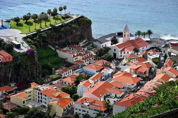 Madeira Dicembre 2022 Vista Dall Alto Sul Pittoresco Villaggio Pescatori — Foto Stock