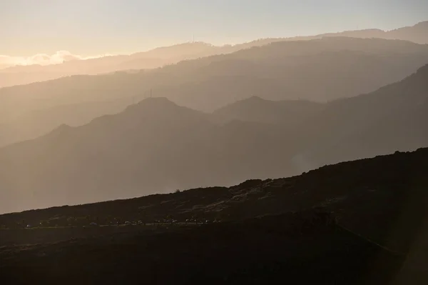 Понта Сан Лоренко Під Час Заходу Сонця Мандрує Острові Мадейра — стокове фото