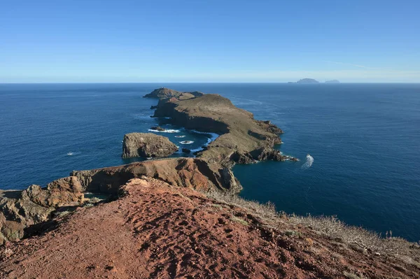 Sentiero Escursionistico Ponta Sao Lourenco Nell Isola Madeira Portogallo — Foto Stock