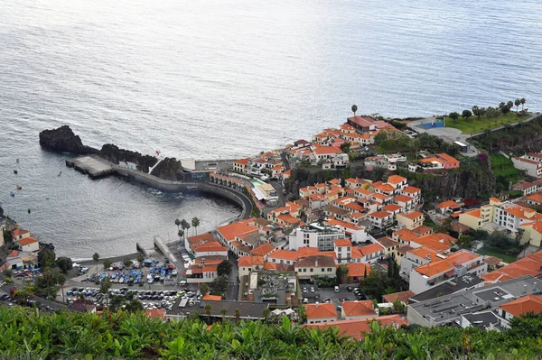 Madeira Dezembro 2022 Pitoresca Pequena Vila Piscatória Camara Lobos Ilha — Fotografia de Stock