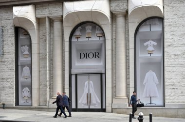 New York City - February 16, 2023: Christian Dior store in Manhattan, New York City, United States clipart
