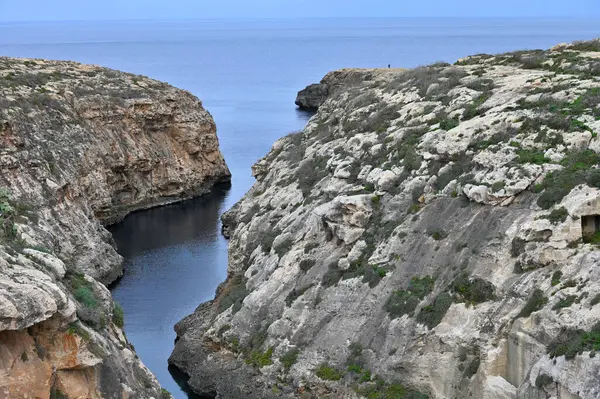 Wied il-Ghasri Gozo 'daki dar körfez ve sahil. Malta