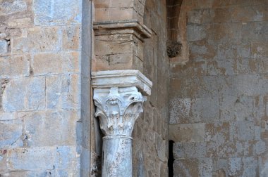 Cefalu, Sicilya Adası, İtalya 'daki mimari detaylar