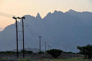 Umman Sultanlığı 'ndaki dağlar, Hajar Dağları, Arap Yarımadası