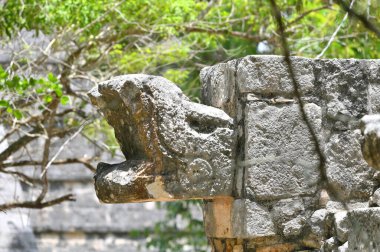 Chichen Itza. Yucatan Eyaleti, Meksika. En büyük antik Maya şehrinin kalıntıları..