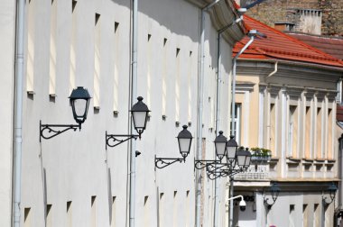 Litvanya 'nın başkenti ve en büyük şehri Vilnius' un mimari detayları