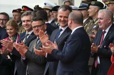 Litvanya, Vilnius, 22 Mayıs 2025: Litvanya 'nın eski Vilnius kentinde düzenlenen 45.