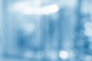 ufuk bulanık arka plan, boş iş koridor veya alışveriş merkezi. Arka plan ile modern laboratuvar (klinik tıp ve hastane koridorunda defocused)