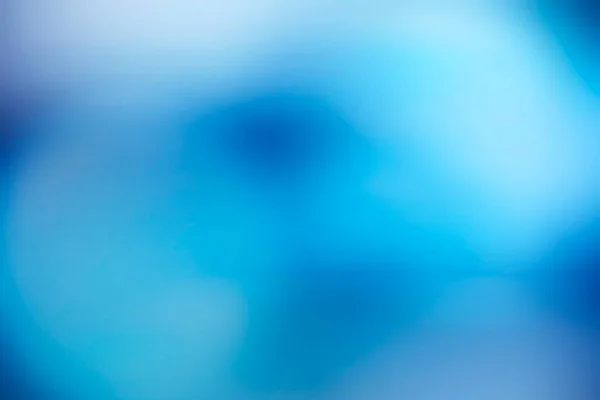 Piękny Niebieski Abstrakcyjny Bokeh Tło — Zdjęcie stockowe