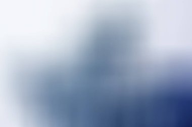 Soyut mavi bokeh arkaplanı