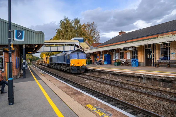 Stazione Ferroviaria Diesel Regno Unito — Foto Stock