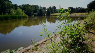 İngiltere 'nin görkemli göl ve göl arazisi.