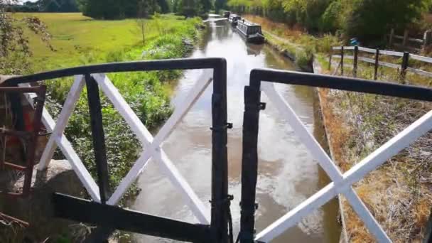 Stratford Canal Warwickshire Anglia — Videoclip de stoc