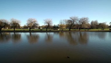 Avion Stratford nehri Avon Warwickshire İngiltere üzerine