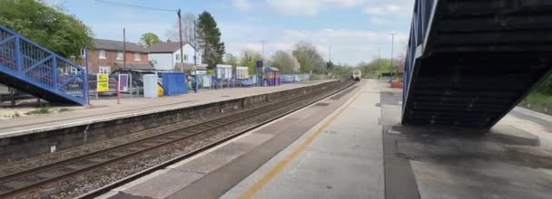 Inter City Express Diesel Vysokorychlostní Vlak Britské Železnice — Stock video