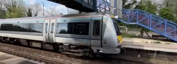Inter City Ekspresowe Diesel Szybka Kolej Brytyjska Kolej — Wideo stockowe