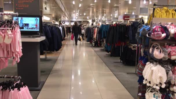 Interior Touchwood Shopping Center Shopping Solihull Oeste Midlands Inglaterra — Vídeo de Stock