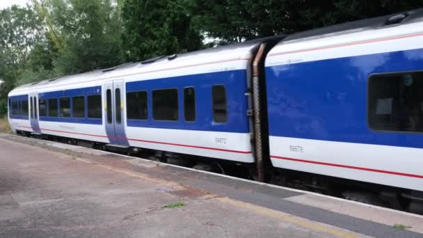 Train Marchandises Ferroviaire Diesel West Midlands England — Video