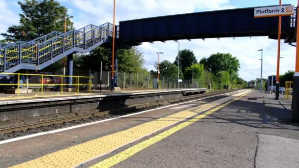 British Rail Network Rail Gare Banlieue West Midlands Angleterre Royaume — Video
