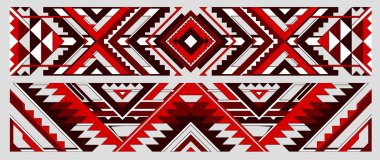 Polinezya geleneksel etnik süsü, pürüzsüz kumaş olarak kullanılabilir