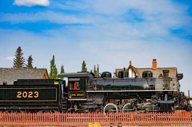 Miras Parkı. Kanada mı? Calgary tarihi parkı. 7 Ağustos 2023.