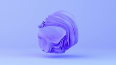 Katlanmış tekstil katmanları yükselen 3d özet arkaplan