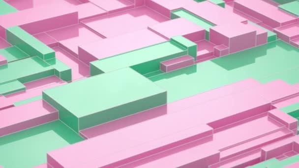 Geometric Loop Background Animation — Stock Video