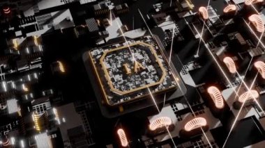 Gelişmiş Mikroçip Bir Anakart 3DVideo ile Bağlanıyor