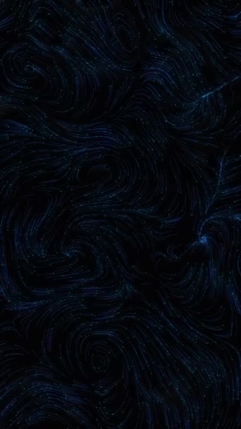 Abstrakt Neon Hintergrund Glühende Linie Rosa Blau Beweglich — Stockvideo