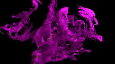 3d soyut arkaplan, çizgiler ve noktalar hareket ediyor