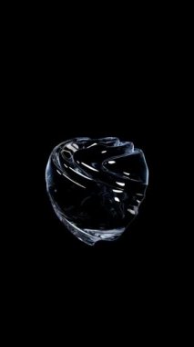 3d soyut arkaplan camlarını kırılma özelliğiyle parçala