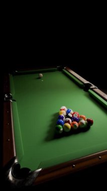 Billard tablo 3D canlandırma canlandırması