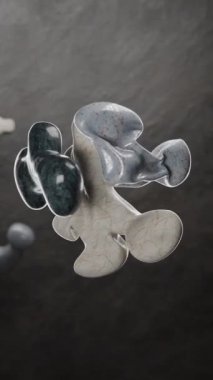 Yüzen kumaş şekillerinin 3 boyutlu görüntülenmesi