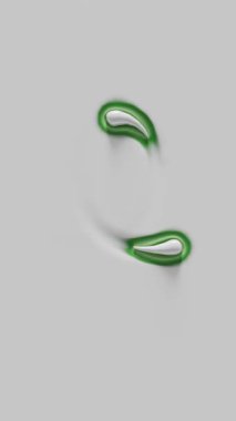 Boyama küreleri 3 boyutlu tatmin edici canlandırma