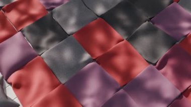 Renkli ve desenli döşekler.