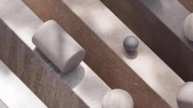 Döngüleme Cilynder 3 boyutlu tatmin edici canlandırma