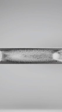 Beyaz Küre 3D döngü şekil canlandırması