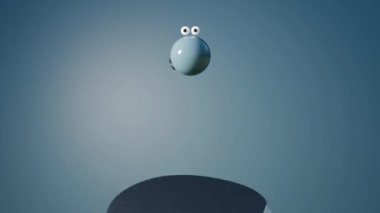 Duygusal Ping Pong 3D döngü animasyonu