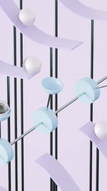 Marbles Yolu 3B döngü canlandırması