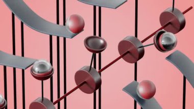 Marbles Yolu 3B döngü canlandırması