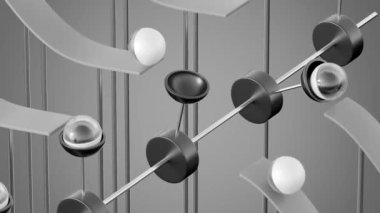 Marbles Yolu 3B döngü canlandırması