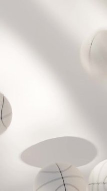 3 boyutlu canlandırmayı dolduran Sepet Topları