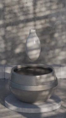 Kavanoz Animasyon 3d döngüsü boyanıyor