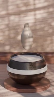 Kavanoz Animasyon 3d döngüsü boyanıyor