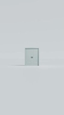 3 boyutlu döngü tatmin edici kapı koridoru canlandırması