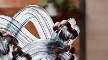 3B soyut mermer çalışma döngüsü