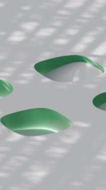 Şekiller 3 boyutlu döngü canlandırması dolduruluyor