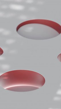 Şekiller 3 boyutlu döngü canlandırması dolduruluyor