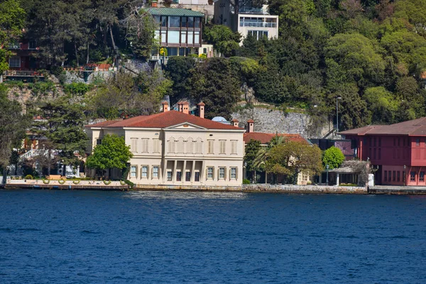 Schöne Architektur Bosporus Traditionelle Holzhäuser Der Türkei — Stockfoto